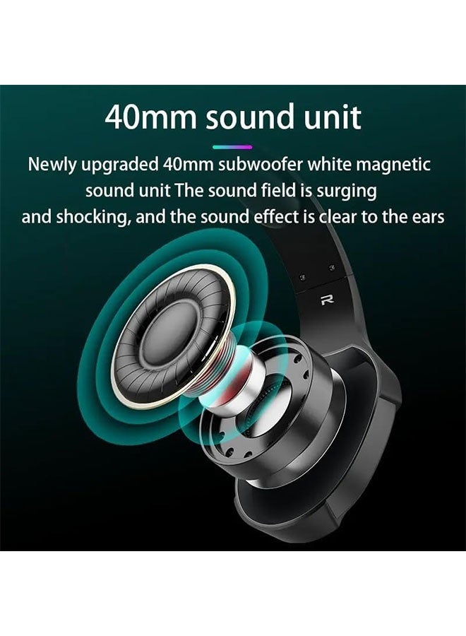 Langsdom G7 Troner Surround Sound Gaming Headset with RGB Lighting & HD Microphone - Compatible with PC, PlayStation, and Mobile - Image 5